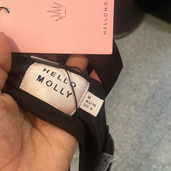 Hello Molly Black Triangle Bikini - Picture 3 of 6